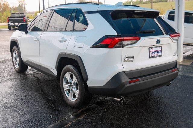 used 2021 Toyota RAV4 Hybrid car, priced at $25,000