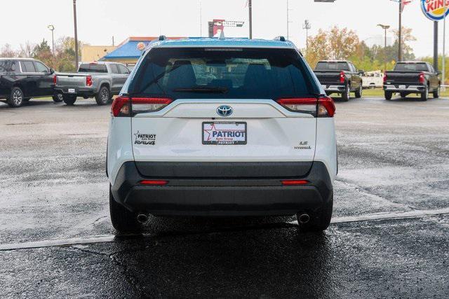 used 2021 Toyota RAV4 Hybrid car, priced at $25,000