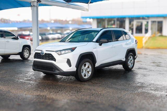 used 2021 Toyota RAV4 Hybrid car, priced at $25,000