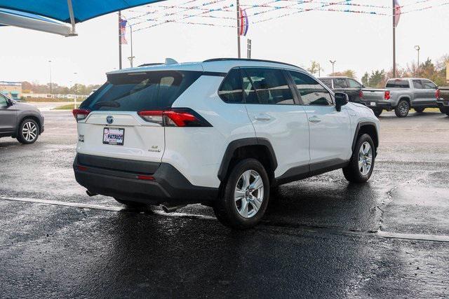 used 2021 Toyota RAV4 Hybrid car, priced at $25,000