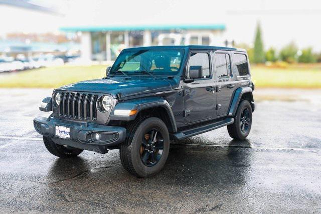 used 2020 Jeep Wrangler Unlimited car, priced at $31,670