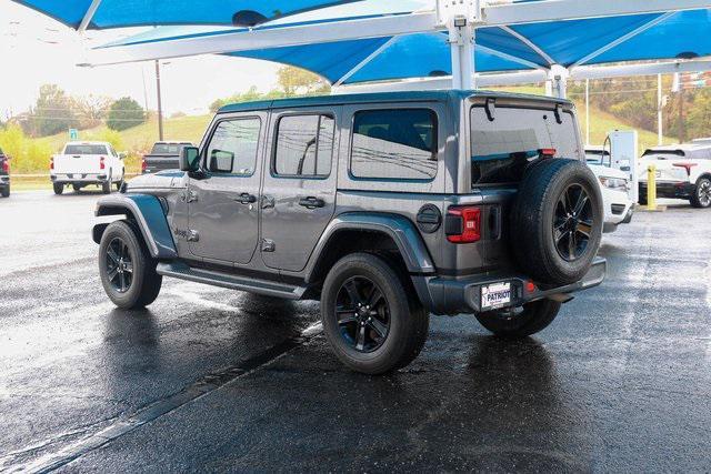 used 2020 Jeep Wrangler Unlimited car, priced at $31,670