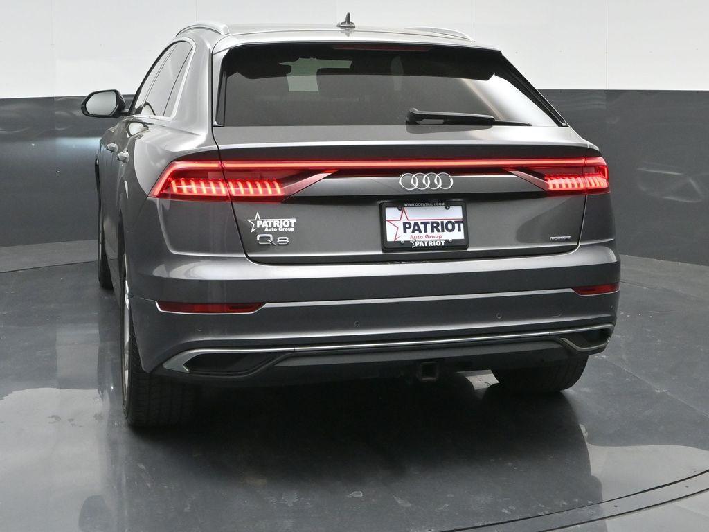 used 2019 Audi Q8 car, priced at $27,000