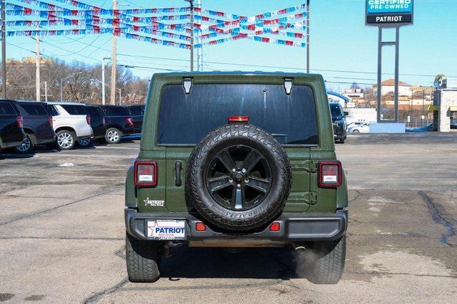 used 2021 Jeep Wrangler Unlimited car, priced at $28,988