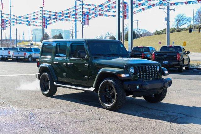 used 2021 Jeep Wrangler Unlimited car, priced at $28,988