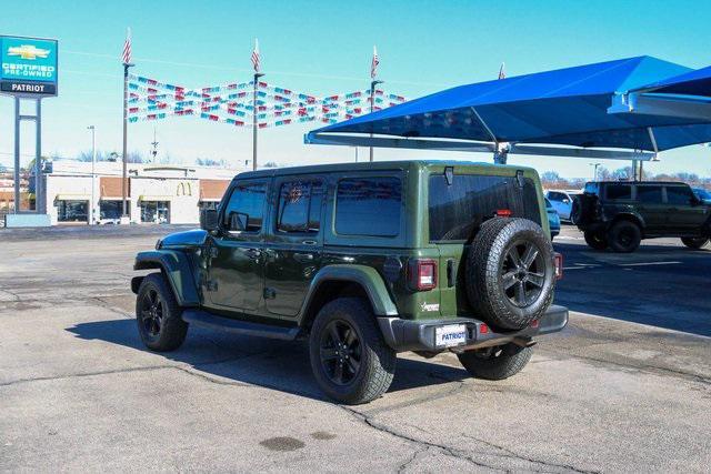 used 2021 Jeep Wrangler Unlimited car, priced at $28,988