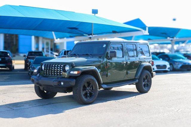 used 2021 Jeep Wrangler Unlimited car, priced at $28,988