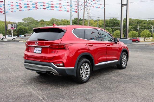 used 2020 Hyundai Santa Fe car, priced at $19,000