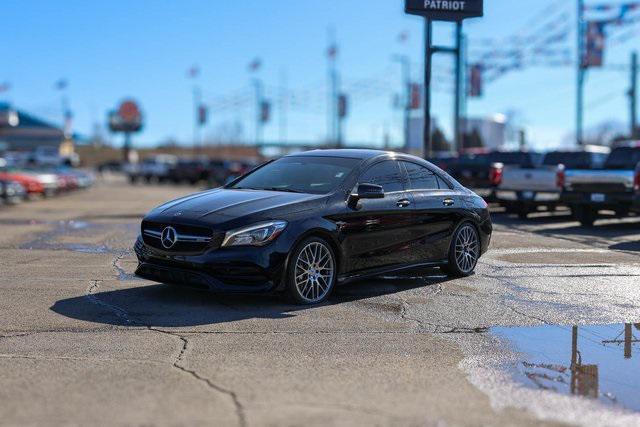 used 2019 Mercedes-Benz AMG CLA 45 car, priced at $30,000