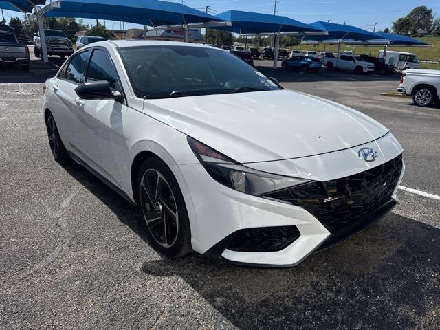 used 2022 Hyundai Elantra car, priced at $19,500