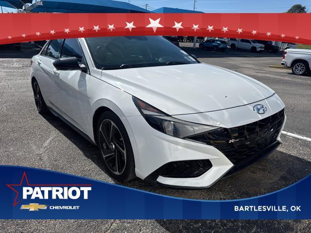 used 2022 Hyundai Elantra car, priced at $18,650