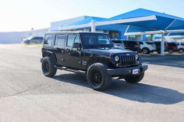 used 2018 Jeep Wrangler JK Unlimited car, priced at $17,899