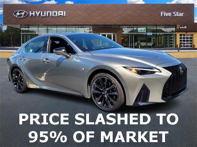 used 2023 Lexus IS 350 car, priced at $43,000