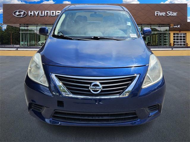 used 2012 Nissan Versa car, priced at $5,000