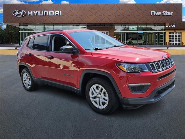 used 2020 Jeep Compass car, priced at $13,500