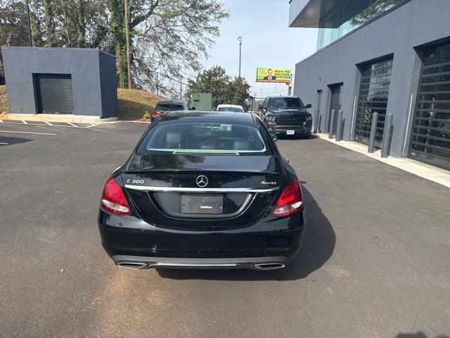 used 2017 Mercedes-Benz C-Class car, priced at $15,000