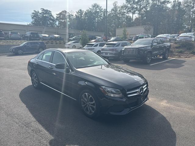 used 2017 Mercedes-Benz C-Class car, priced at $15,000