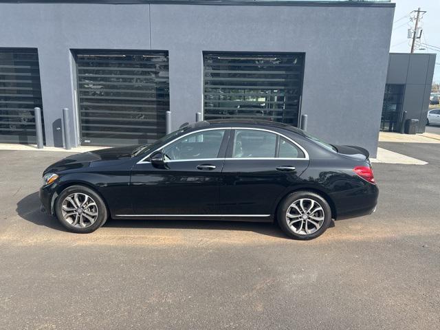 used 2017 Mercedes-Benz C-Class car, priced at $15,000