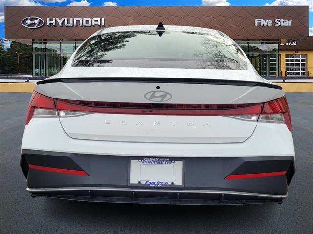 new 2025 Hyundai Elantra car, priced at $24,280