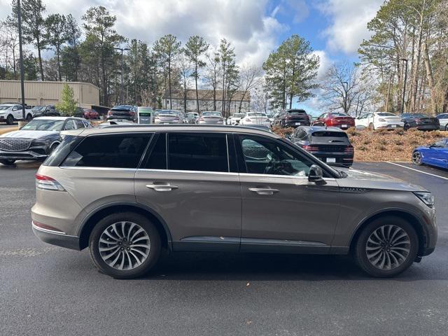 used 2021 Lincoln Aviator car, priced at $34,000