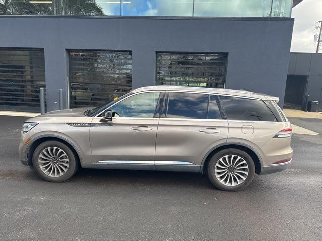 used 2021 Lincoln Aviator car, priced at $34,000