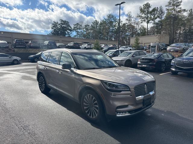 used 2021 Lincoln Aviator car, priced at $34,000