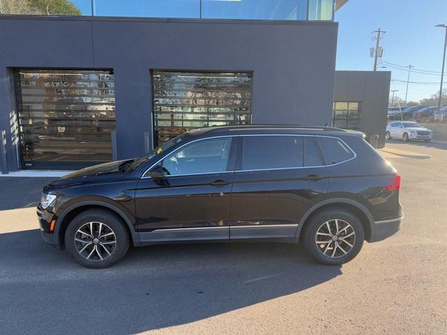 used 2021 Volkswagen Tiguan car, priced at $18,500