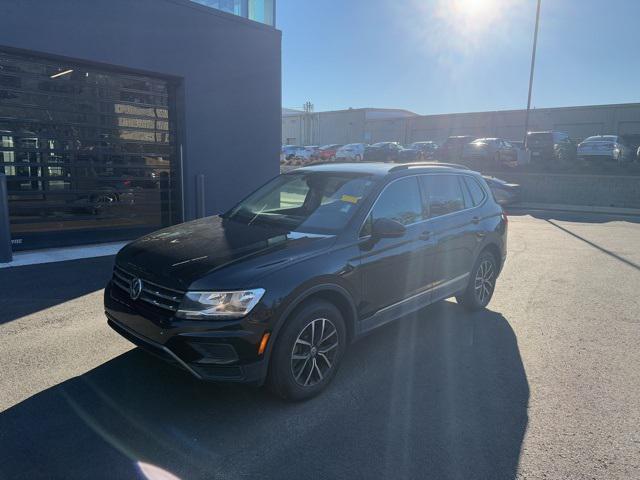 used 2021 Volkswagen Tiguan car, priced at $18,500