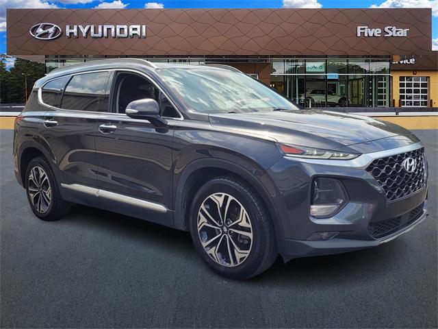 used 2020 Hyundai Santa Fe car, priced at $19,600