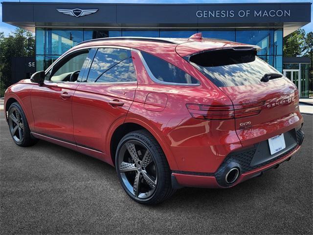 used 2024 Genesis GV70 car, priced at $51,000