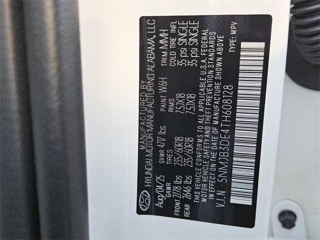 new 2026 Hyundai Tucson car, priced at $29,755