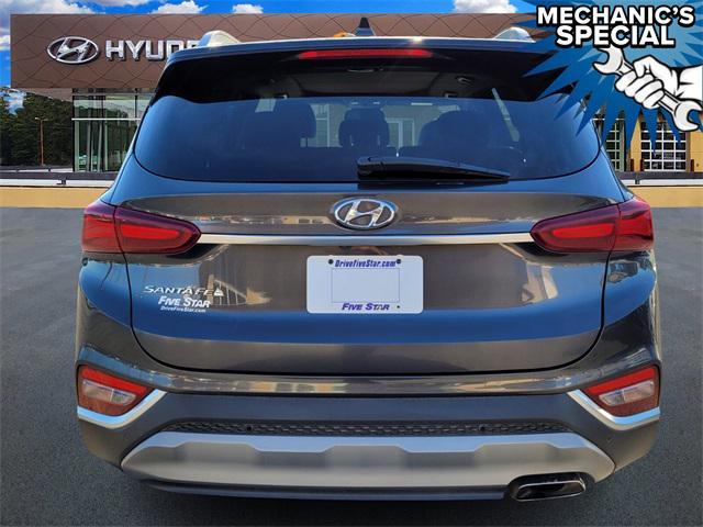 used 2020 Hyundai Santa Fe car, priced at $17,500