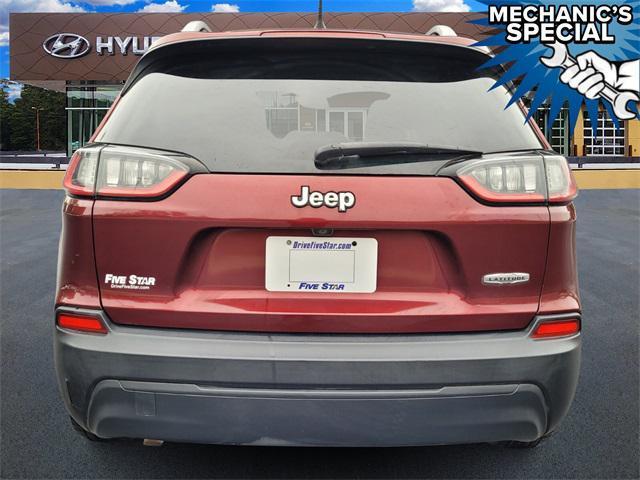 used 2019 Jeep Cherokee car, priced at $9,000