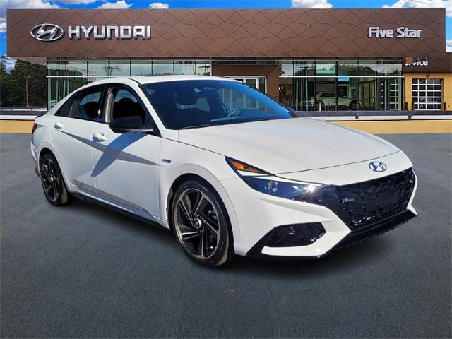 used 2023 Hyundai Elantra car, priced at $21,000