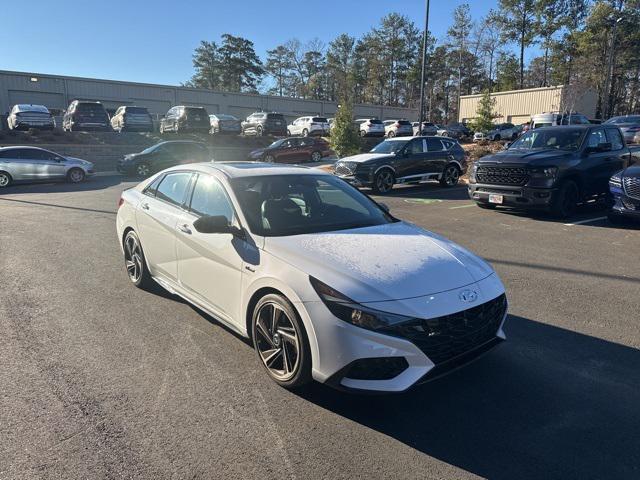 used 2023 Hyundai Elantra car, priced at $21,000