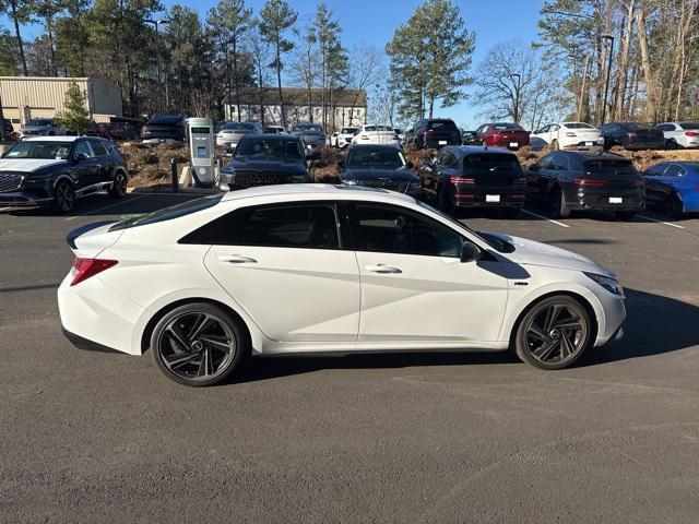 used 2023 Hyundai Elantra car, priced at $21,000