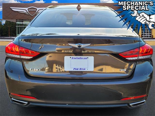 used 2017 Genesis G80 car, priced at $15,000