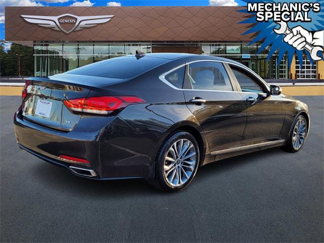 used 2017 Genesis G80 car, priced at $15,000