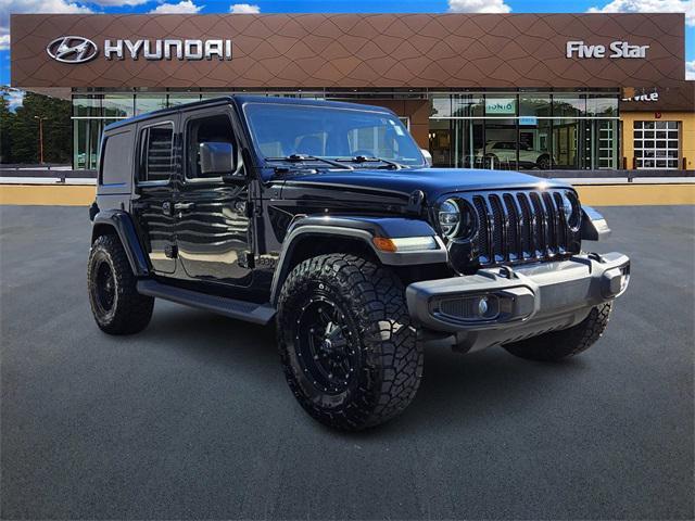 used 2021 Jeep Wrangler Unlimited car, priced at $30,400