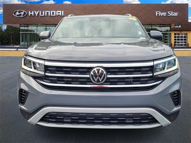 used 2022 Volkswagen Atlas Cross Sport car, priced at $28,000