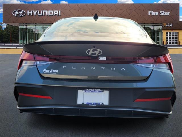 new 2025 Hyundai Elantra car, priced at $21,857