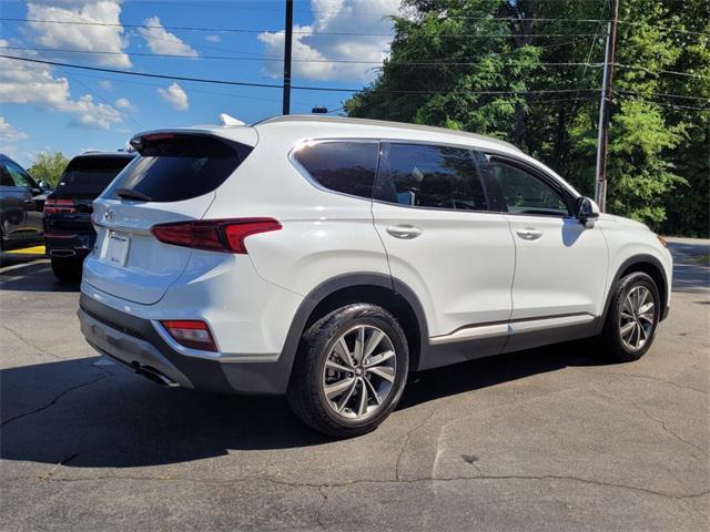 used 2019 Hyundai Santa Fe car, priced at $15,000