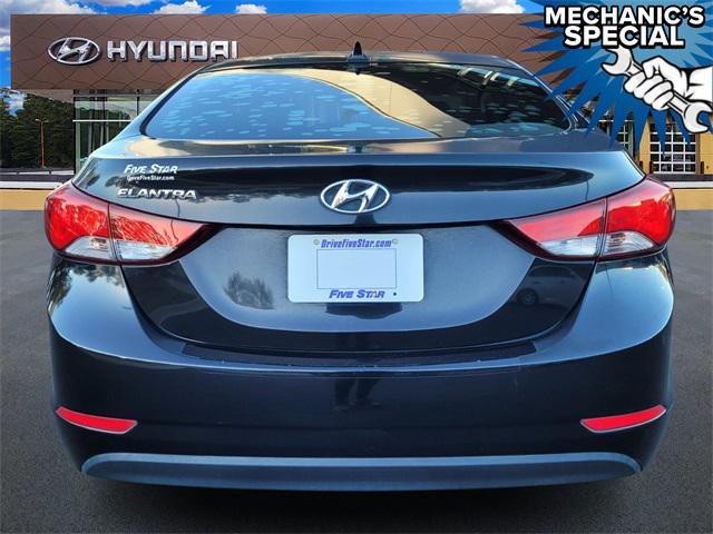 used 2015 Hyundai Elantra car, priced at $4,500