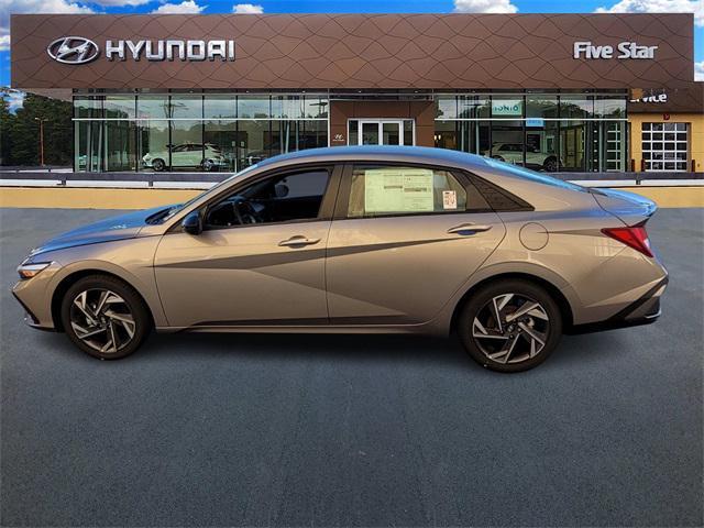 new 2025 Hyundai Elantra car, priced at $21,857