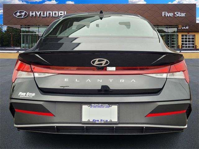 new 2025 Hyundai Elantra car, priced at $23,856