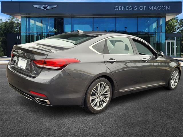 used 2018 Genesis G80 car, priced at $19,000