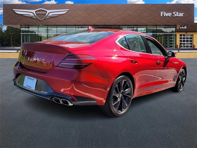 used 2023 Genesis G70 car, priced at $36,000