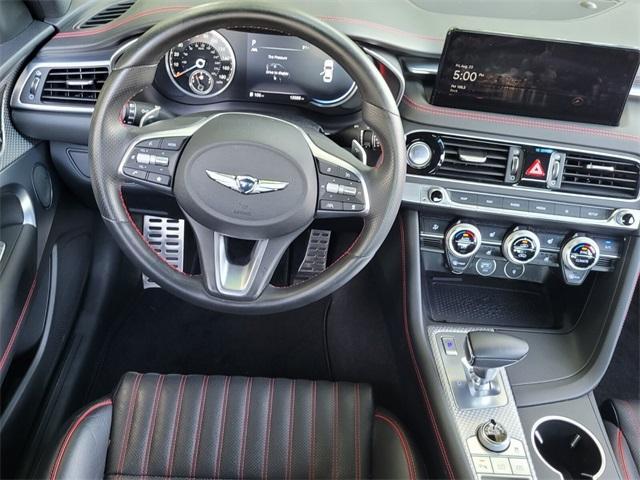 used 2023 Genesis G70 car, priced at $36,000