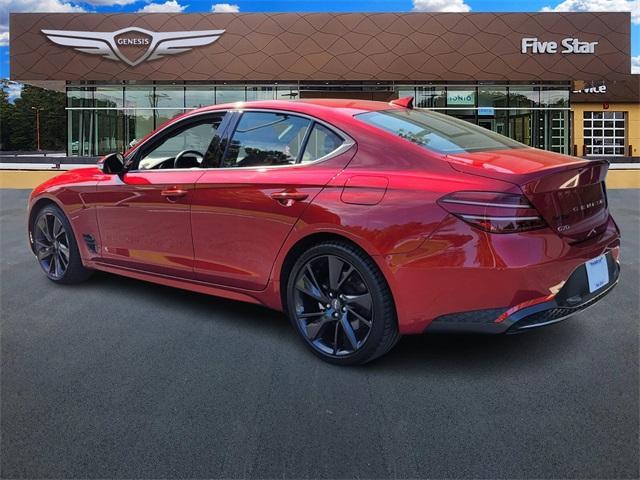 used 2023 Genesis G70 car, priced at $36,000