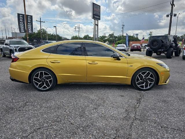 used 2021 Hyundai Sonata car, priced at $19,348
